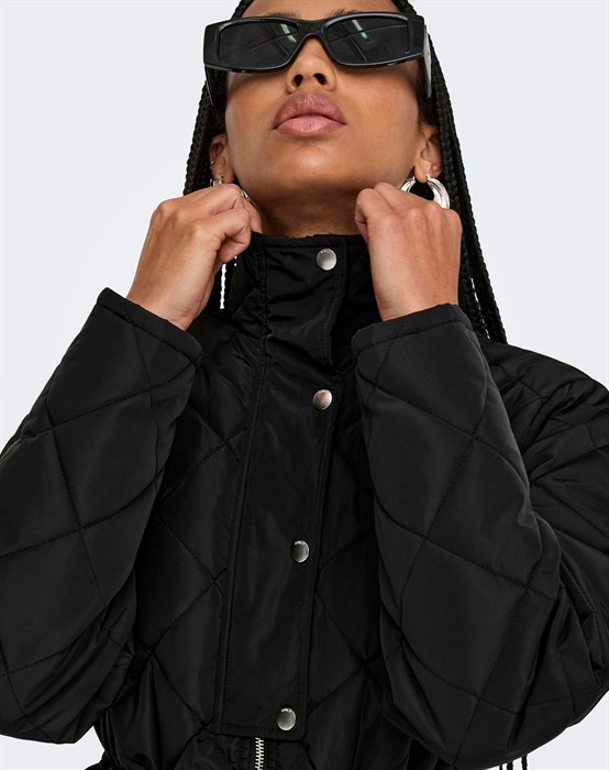 OnlIna Life Quilted Jakke - Black